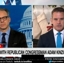 Adam Kinzinger does not think Kevin McCarthy will last as Speaker of the House.