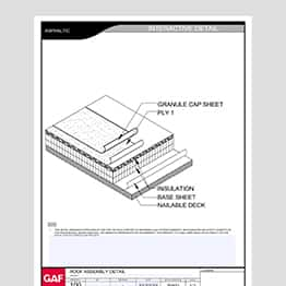 Interactive Asphaltic Roof Assembly Details 100