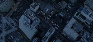 Aerial View of a Roof of a Commercial Building