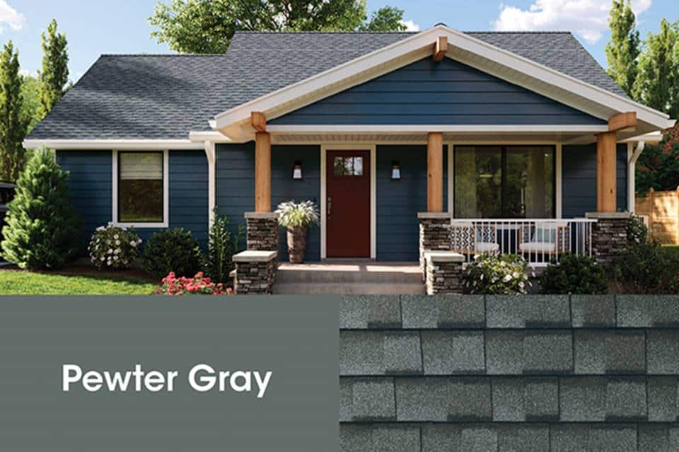 Pewter Gray Timberline UHDZ Shingles